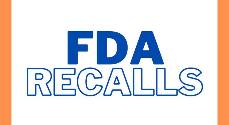 FDA Recalls November 18 - 21, 2023