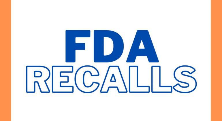 FDA Recalls January 9 - 15, 2024